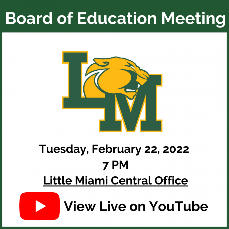 Board of Education Meeting Notice